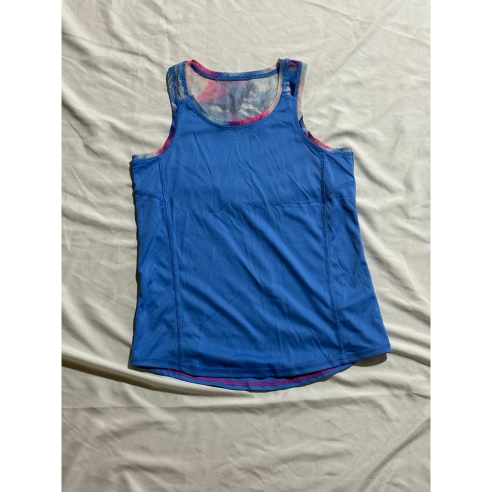 Athletic Works Tank Top Size L Blue